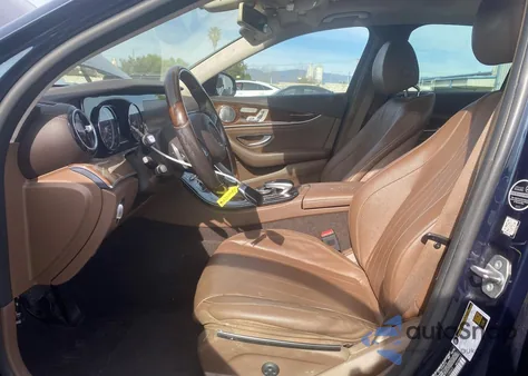 2017 Mercedes-Benz E 300 from USA, damaged, VIN WDDZF4JB8HA128043